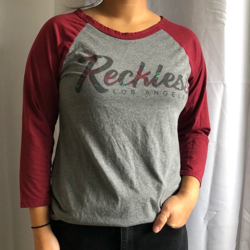 Y&R Reckless Baseball Tee